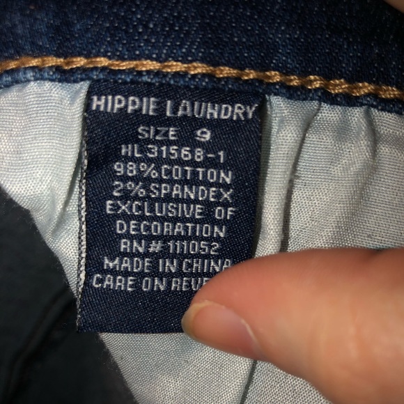 Floral Denim Shorts - Picture 3 of 3